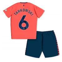 Everton James Tarkowski #6 Bortatröja Barn 2023-24 Kortärmad (+ Korta byxor)